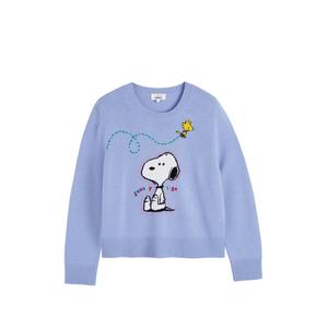 Свитер с вышивкой Snoopy