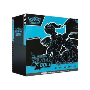 Коллекционные карточки Pokémon 2025 Scarlet & Violet Black Bolt Elite Trainer Box (Pokemon Center)