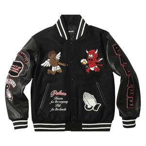 Варсити-куртки Palace Fallen Angels Varsity Jacket «Черный»