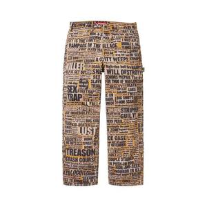Брюки Supreme x Dash Snow Double Knee Painter Pant 'Multicolor'