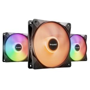 be quiet! LIGHT WINGS LX 120mm PWM HS 120mm ARGB вентилятор - Black черный (Triple Pack тройной комплект)