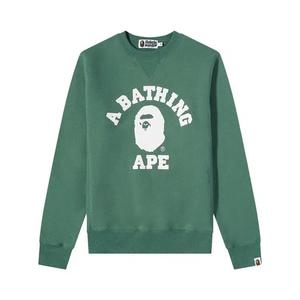 Свитеры BAPE College Crew Sweat 'Green'