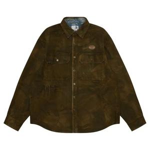 Рубашки и топы AAPE Moonface Logo Long Sleeve Shirt 'Коричневый/Синий'