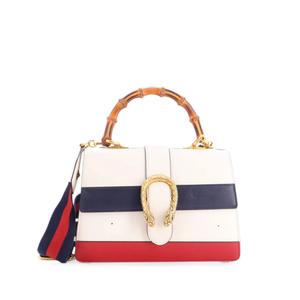 Сумка-сэтчел Dionysus Bamboo Top Handle Bag Colorblock среднего размера