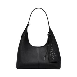 Сумки через плечо Marc Jacobs The Belted Sack Leather Bag 'Black'