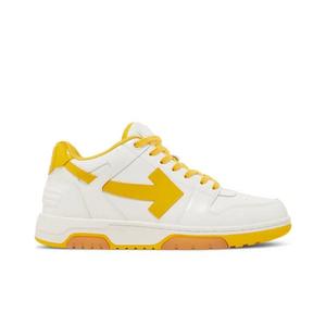 Кроссовки Off-White Out of Office Low 'White Yellow'
