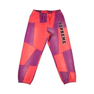 Спортивные штаны Supreme Patchwork Sweatpant 'Ярко-коралловый'