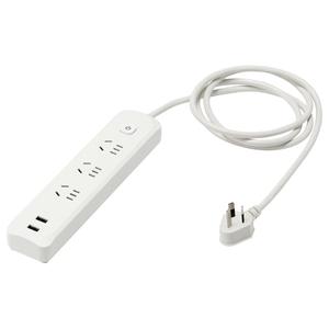 KOPPLA тройная розетка с 2 портами USB