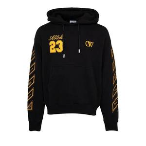 Худи Off-White 23 Skate Hoodie «Черный/Золотой»