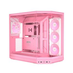 HYTE Y50 RGB ATX корпус - Клубничное молоко