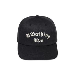 Кепки-снапбэки BAPE A Bathing Ape Panel Cap 'Черный'