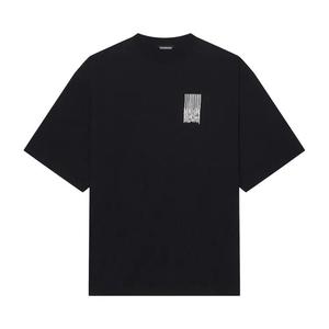 Футболки Balenciaga Barcode Wide Fit T-Shirt 'Черный'