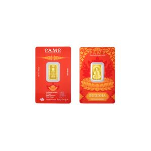 TOMEI x PAMP Suisse Золотой слиток Будды | 5 граммов | Чистое золото 9999