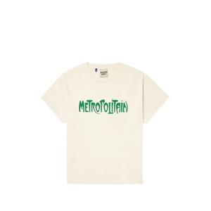 Футболка с принтом логотипа Metropolitain