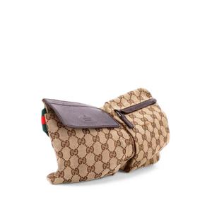 Vintage Double GG Canvas с кожаной поясной сумкой