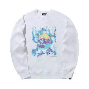 Свитеры BAPE Lighting Relaxed Crewneck 'Белый'