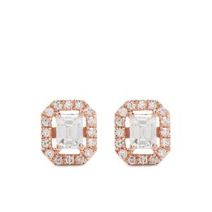 Серьги Mini Me из розового золота с бриллиантами
