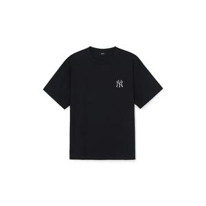 ВИНТАЖНЫЕ ДЕНИМОПОДОБНЫЕ ФУТБОЛКИ С МОНОГРАММОЙ BIG LUX ОВЕРСАЙЗ NEW YORK YANKEES