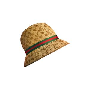 Федоры Gucci x Palace GG-P Canvas Fedora With Web And Logo Detail 'Beige'