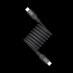 Momax Mag.Link 2M 100W USB-C to USB-C PD магнитный кабель - Black