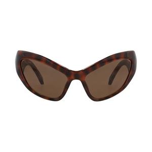 Balenciaga Cat Eye-Frame Bio Injection Солнцезащитные очки 'Havana/Brown'