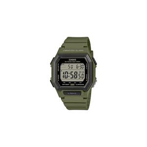 W-738H-3A Унисекс цифровые часы Зеленый ремешок из смолы