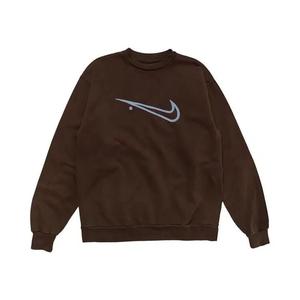 Круглые свитера Cactus Jack от Travis Scott x Nike Reverse Swoosh Crewneck 'Brown'