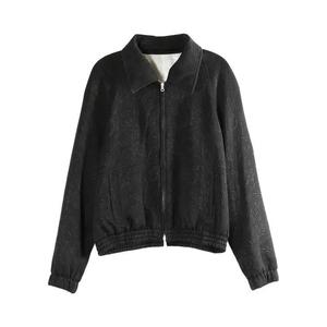 Бомбер Dries Van Noten Matlesse Jacquard Jacket 'Черный'