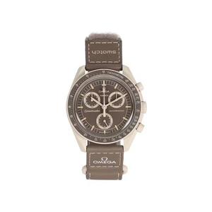 Часы Swatch x Omega Bioceramic Moon 'Mission On Earth Desert'