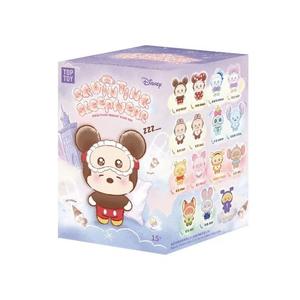 Плюшевые брелоки Miniso Top Toy x Disney Squinting Sleepwear Series, одиночный слепой бокс «Загадка»