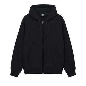 Толстовки на молнии Stussy Buana Stock Zip Hoodie 'Черный'