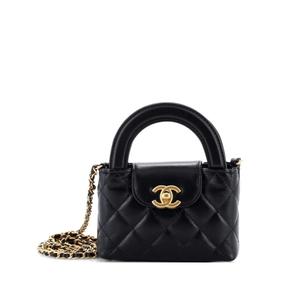 Стеганая сумка через плечо Kelly Top Handle Shopping Bag