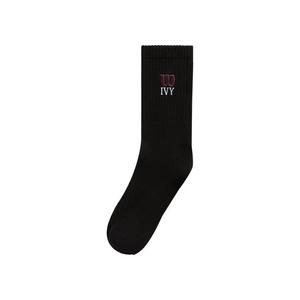 Носки и гольфы Kith Ivy For Wilson Logo Crew Socks 'Black'