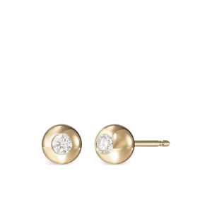 Серьги Diamond Stud из желтого золота с бриллиантами