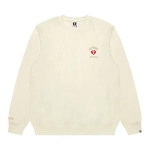 Свитшоты AAPE Now Heart Moonface Sweatshirt 'Ivory'