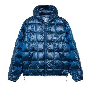 Пуховики Stussy Midweight Hooded Puffer «Королевский синий»