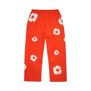 Denim Tears Cotton Wreath Baggy Sweatpants 'Тёмно-Оранжевый'