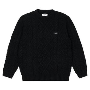 Свитера Palace Cable Knit 'Black'