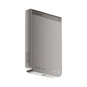 Momax 1-Power S.Pass² 10000mAh Qi2 магнитный пауэрбанк - титановый