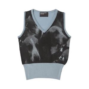 Свитер Enfants Riches Déprimés Dog V-Neck Vest Sweater 'Синий/Черный'