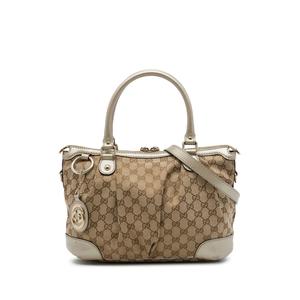 Сумка-сэтчел Sukey из канваса с узором GG (2016-2026 годы)