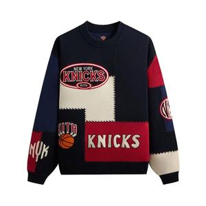 Свитера Kith For The New York Knicks Patchwork Crewneck Sweater 'Nocturnal'