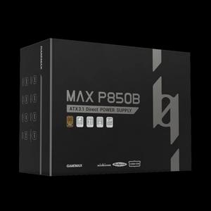 GameMax MAX P850B 850W 80Plus Bronze  блок питания - черный