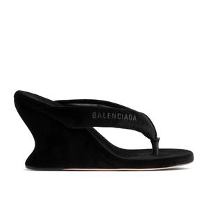 Кроссовки Balenciaga Wmns Gaeta Wedge Thong Sandal 'Черный'