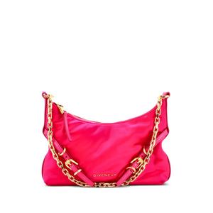 Сумка на плечо Voyou Party Satin with Leather Mini