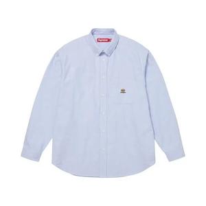 Рубашки на пуговицах Supreme Loose Fit Oxford Shirt 'Light Blue'