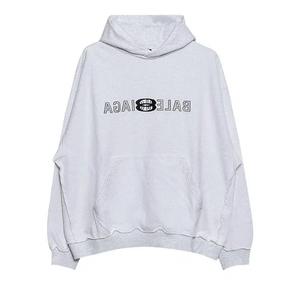Худи Balenciaga Inside Out Hoodie 'Light Heather Grey/Black'