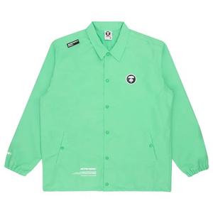 Куртки-бомберы AAPE Moonface Coach Jacket 'Зеленый/Светлый'