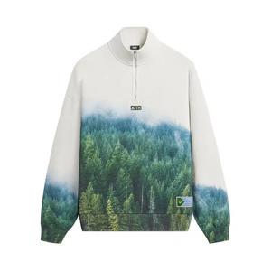 Толстовки на молнии Kith Vancouver Nelson Quarter Zip 'White'