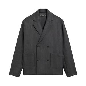 Блейзер Kith Double Weave Raya Blazer 'Dark Heather Grey'